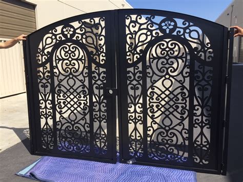 aluminum gate fabrication|steel fabricated gates.